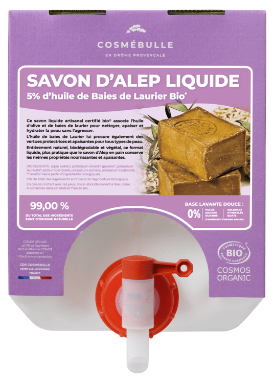 Cosmébulle Savon d'alep liquide 10l - 5354